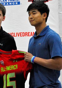 Kicker Justin Yoon Selected for All-America Game