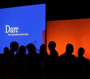An auspicious launch for Dare: The Campaign for Milton