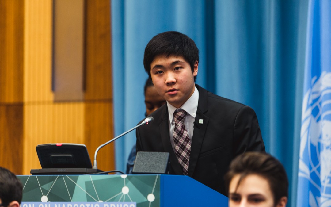 Alex Wang Serves as UN Youth Delegate