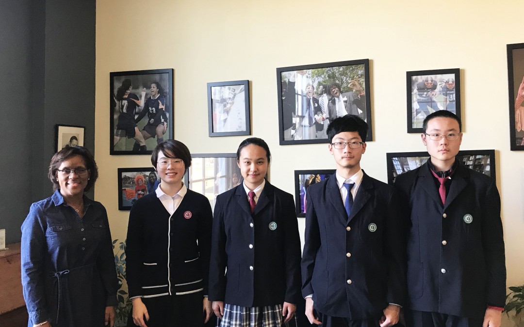 Welcoming Student Guests From Shanghai