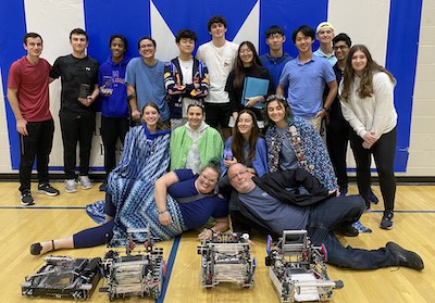 Milton Robotics Excels in First Tournament