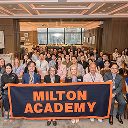 Milton Community Gathers in Asia
